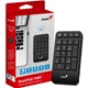 Genius NumPad 1000 Wireless Numeric Keypad - 21-Key Chiclet Black