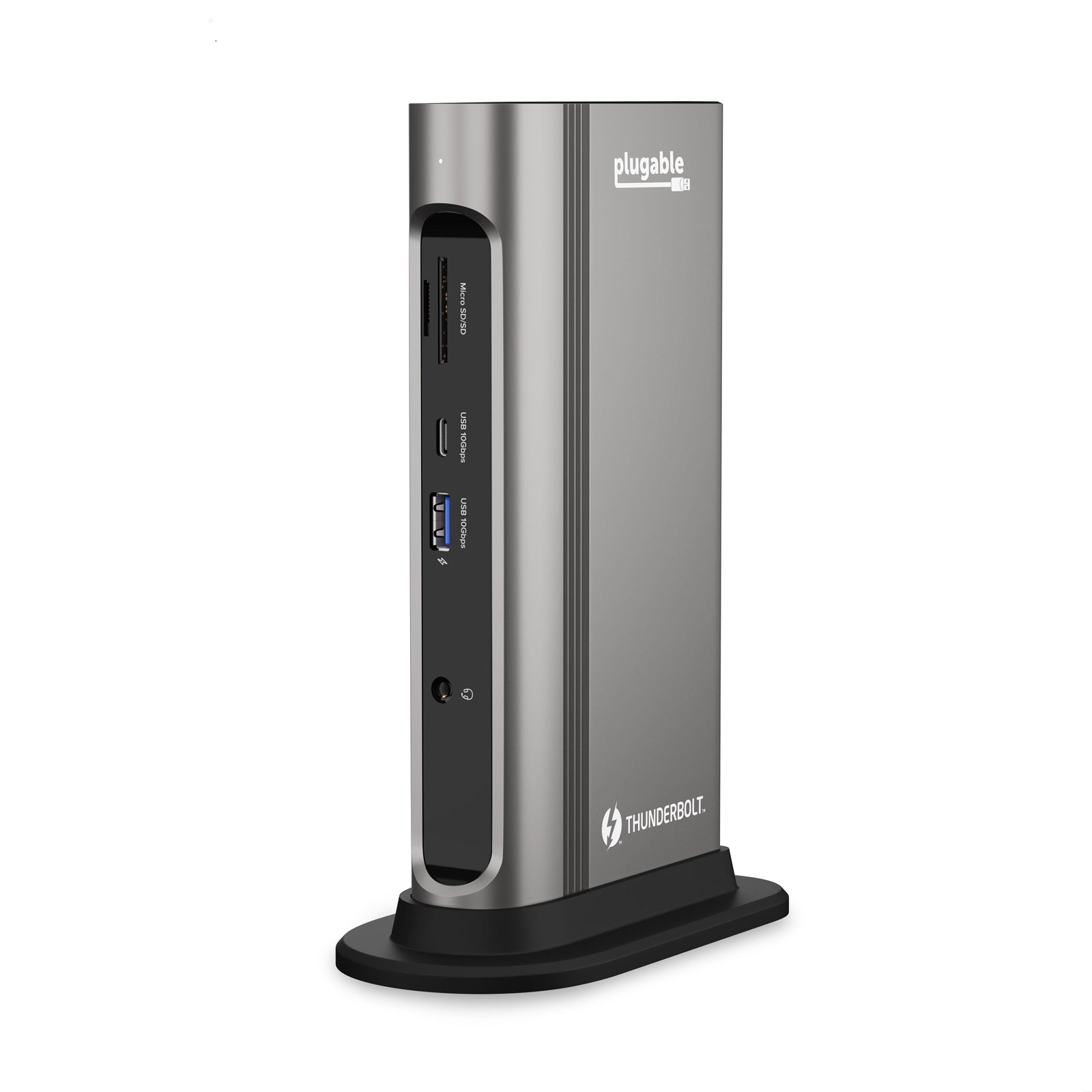 Plugable TBT3-UDZ Thunderbolt 3 Dock 100W PD Dual 4K 14-Port