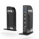 Plugable USB-C Triple 4K Docking Station 13-Port 100W PD