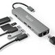 Plugable Aluminum 7-in-1 USB-C Hub - 4K HDMI, Gigabit Ethernet, 100W PD
