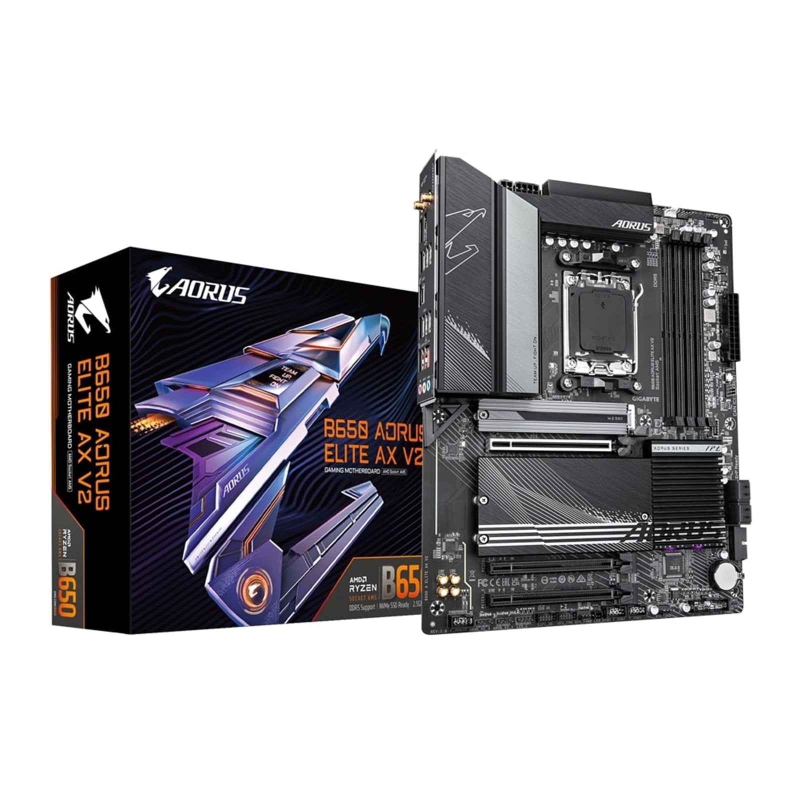 Gigabyte B650 AORUS ELITE AX V2 ATX AM5 Motherboard DDR5 Wi-Fi 6E