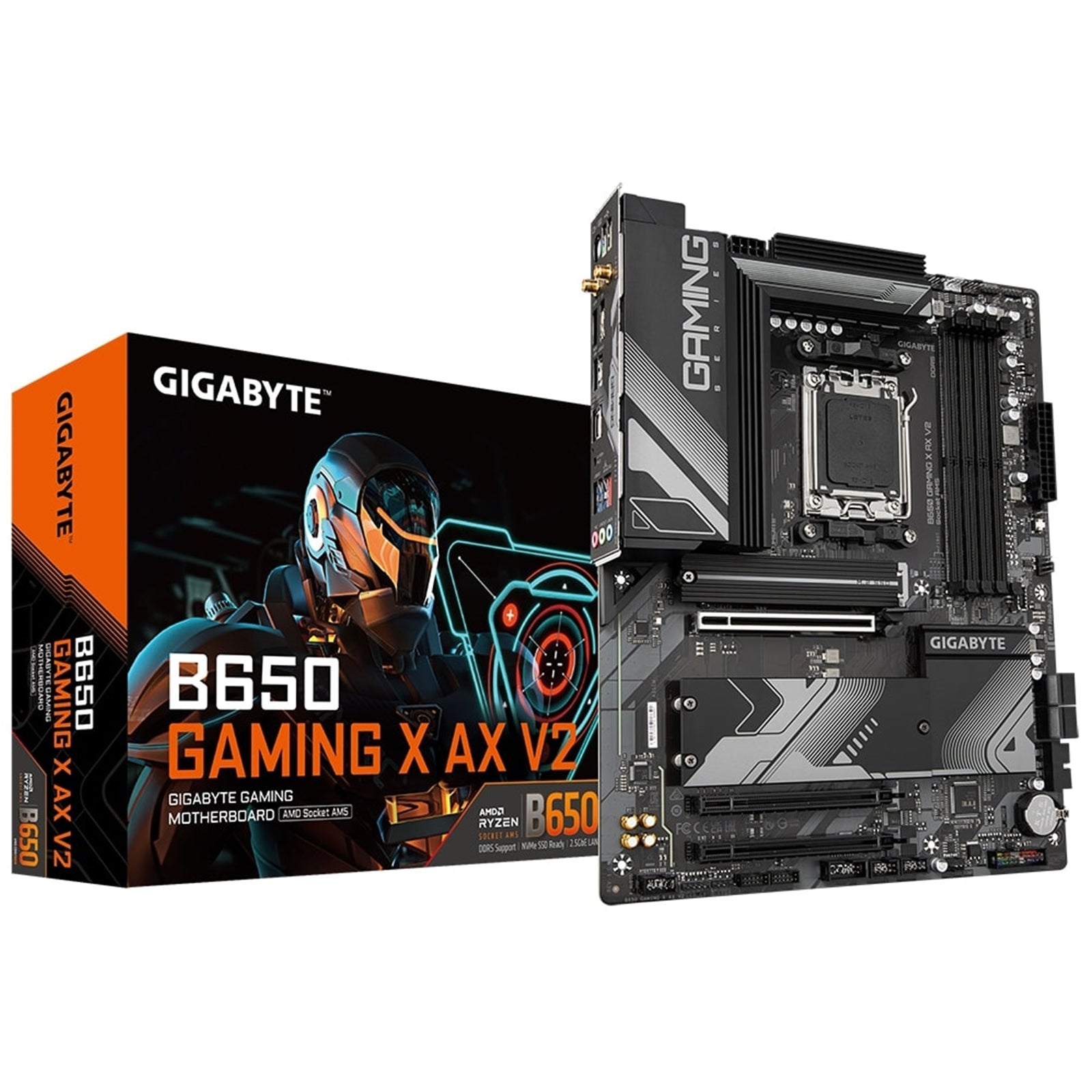 Gigabyte B650 GAMING X AX V2 ATX AM5 Motherboard DDR5 Wi-Fi 6E
