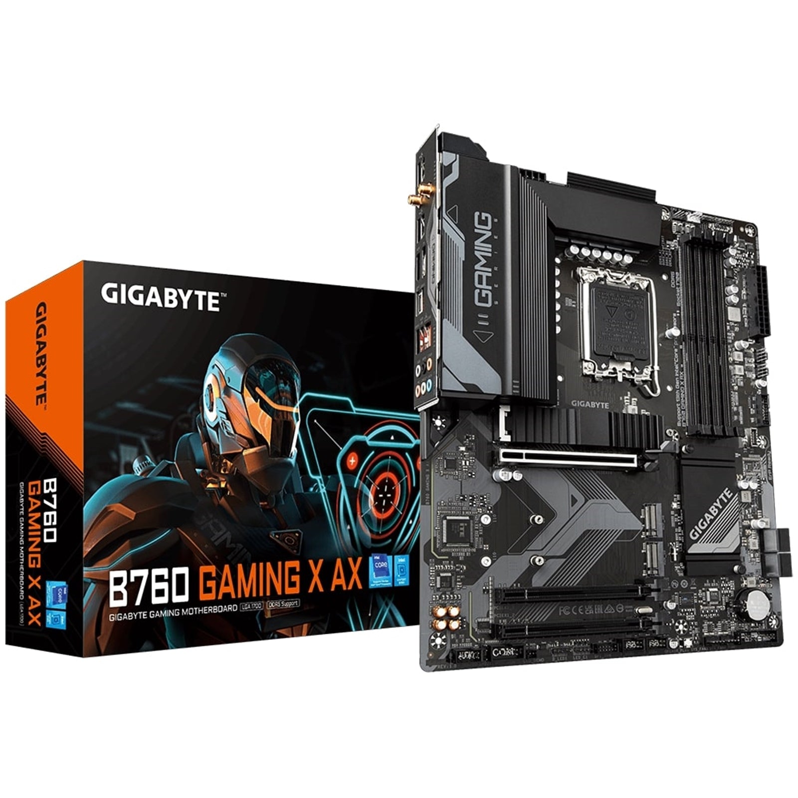 Gigabyte B760 GAMING X AX DDR5 Motherboard - LGA1700, Wi-Fi 6E, ATX