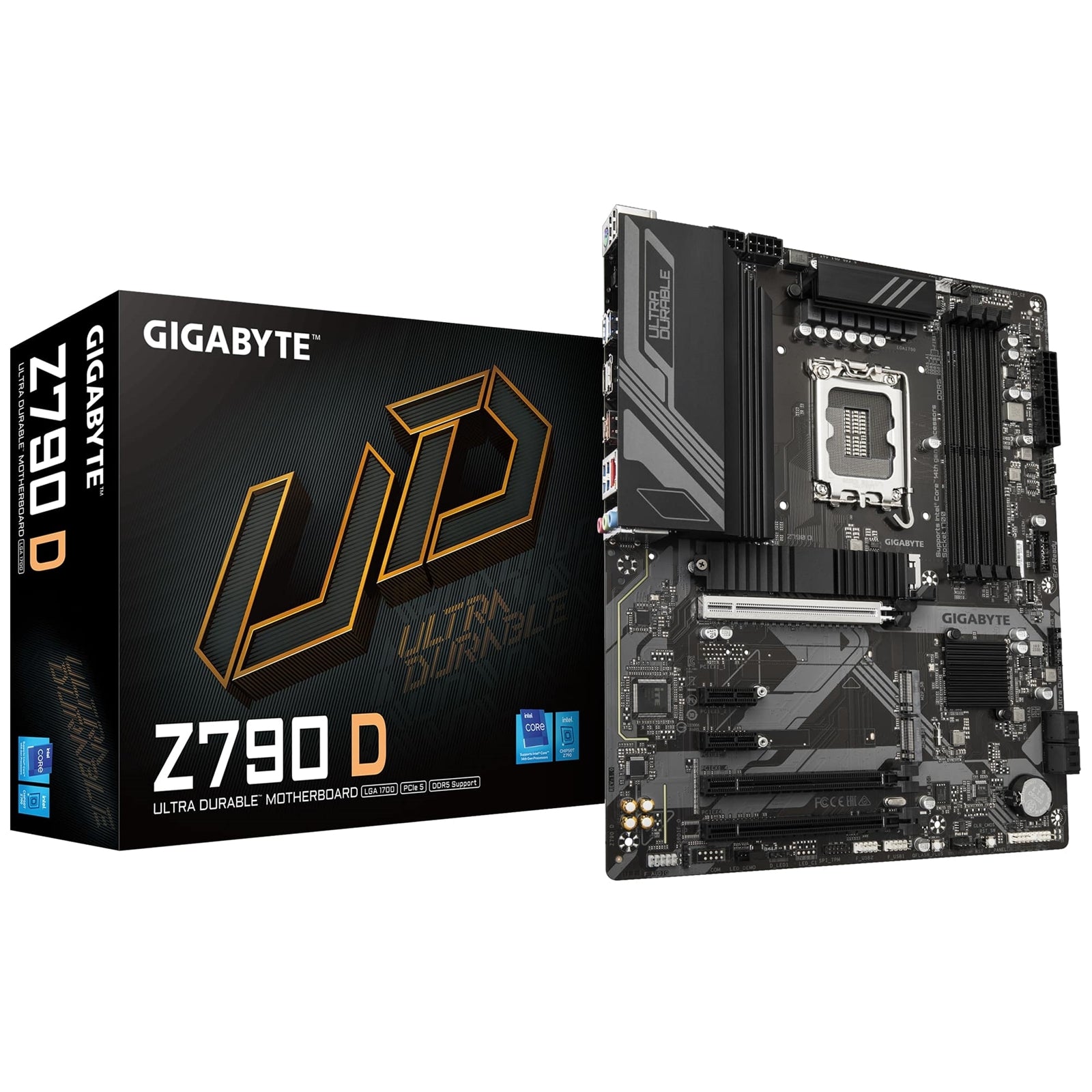 Gigabyte Z790 D DDR5 ATX Motherboard LGA1700 PCIe 5.0 Twin Digital VRM