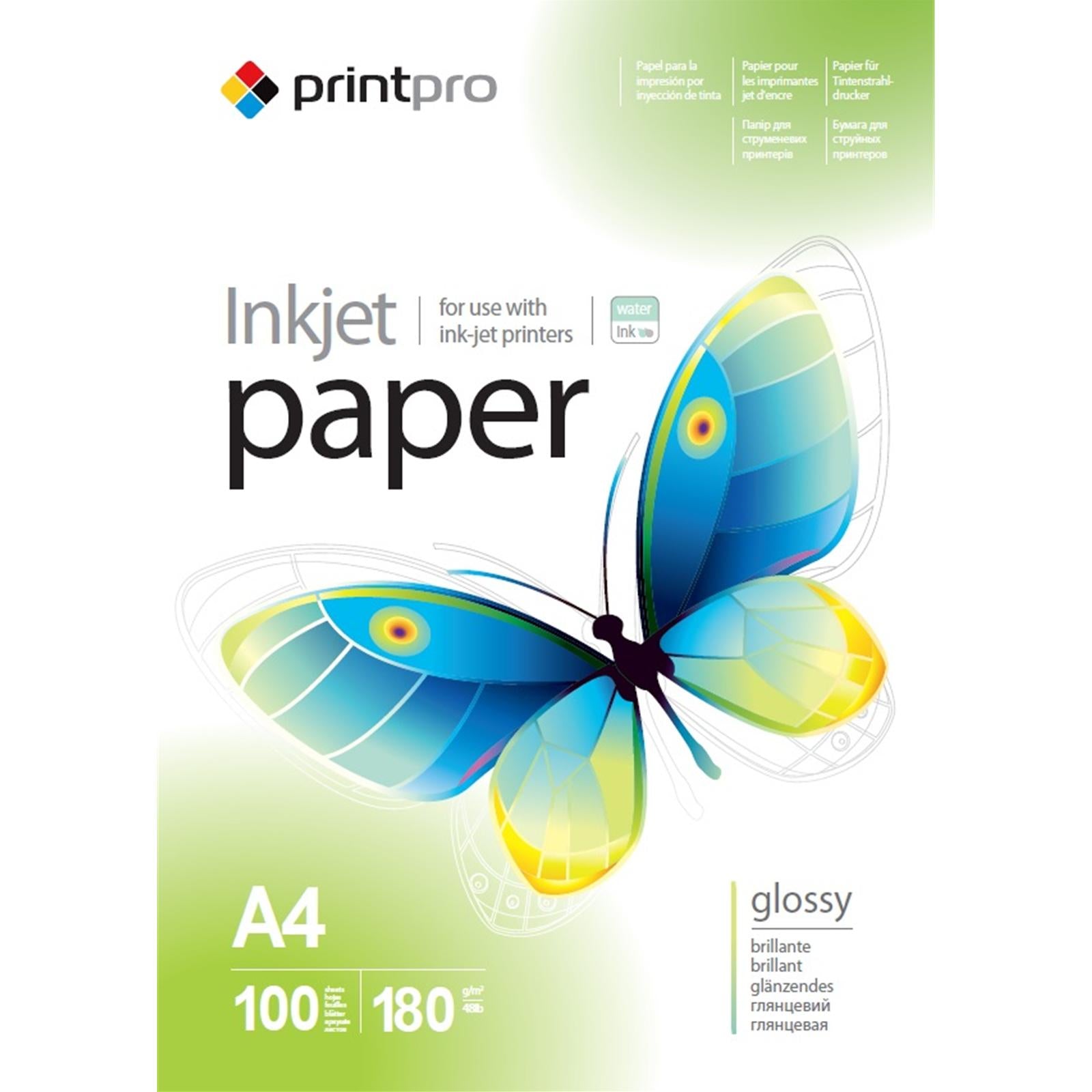 ColorWay Glossy Photo Paper A4 180gsm 100 Sheets 5760 DPI