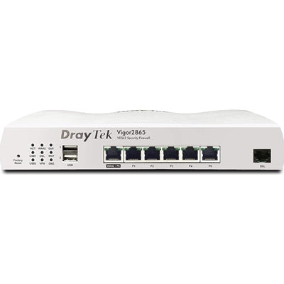 DrayTek Vigor 2865 VDSL Multi-WAN Gigabit VPN Firewall Router