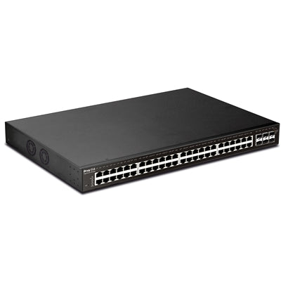 DrayTek P2540XS 48-Port Managed PoE+ Switch 400W 10GbE SFP+
