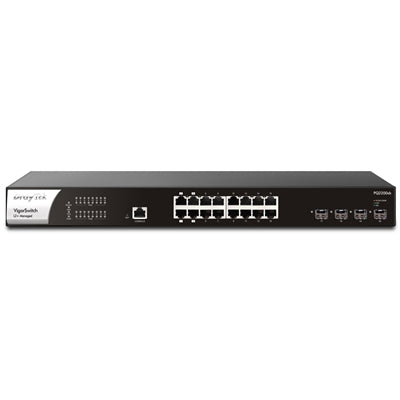 DrayTek PQ2200xb 16-Port 2.5GbE Managed Switch 400W PoE++ 10G SFP+