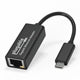 Plugable USB-C to Gigabit Ethernet Adapter - 1000Mbps AX88179A