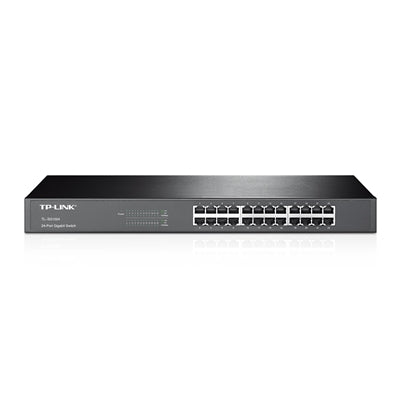 TP-Link TL-SG1024 24-Port Gigabit Rackmount Switch - Unmanaged