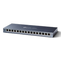 TP-Link TL-SG116 16-Port Gigabit Switch - Fanless Metal Desktop