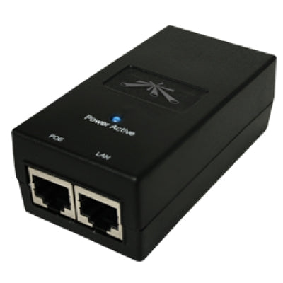 Ubiquiti POE-24-12W-G Gigabit Passive PoE Injector 24V 12W
