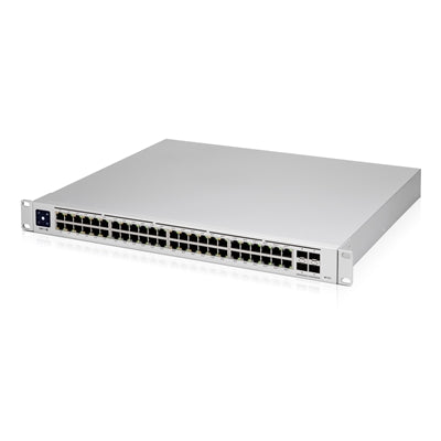 Ubiquiti USW-PRO-48-POE 48-Port PoE+ Managed Layer 3 Switch 600W
