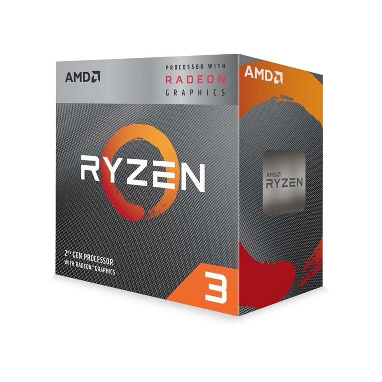 AMD Ryzen 3 3200G Quad-Core AM4 Processor with Vega 8 Graphics