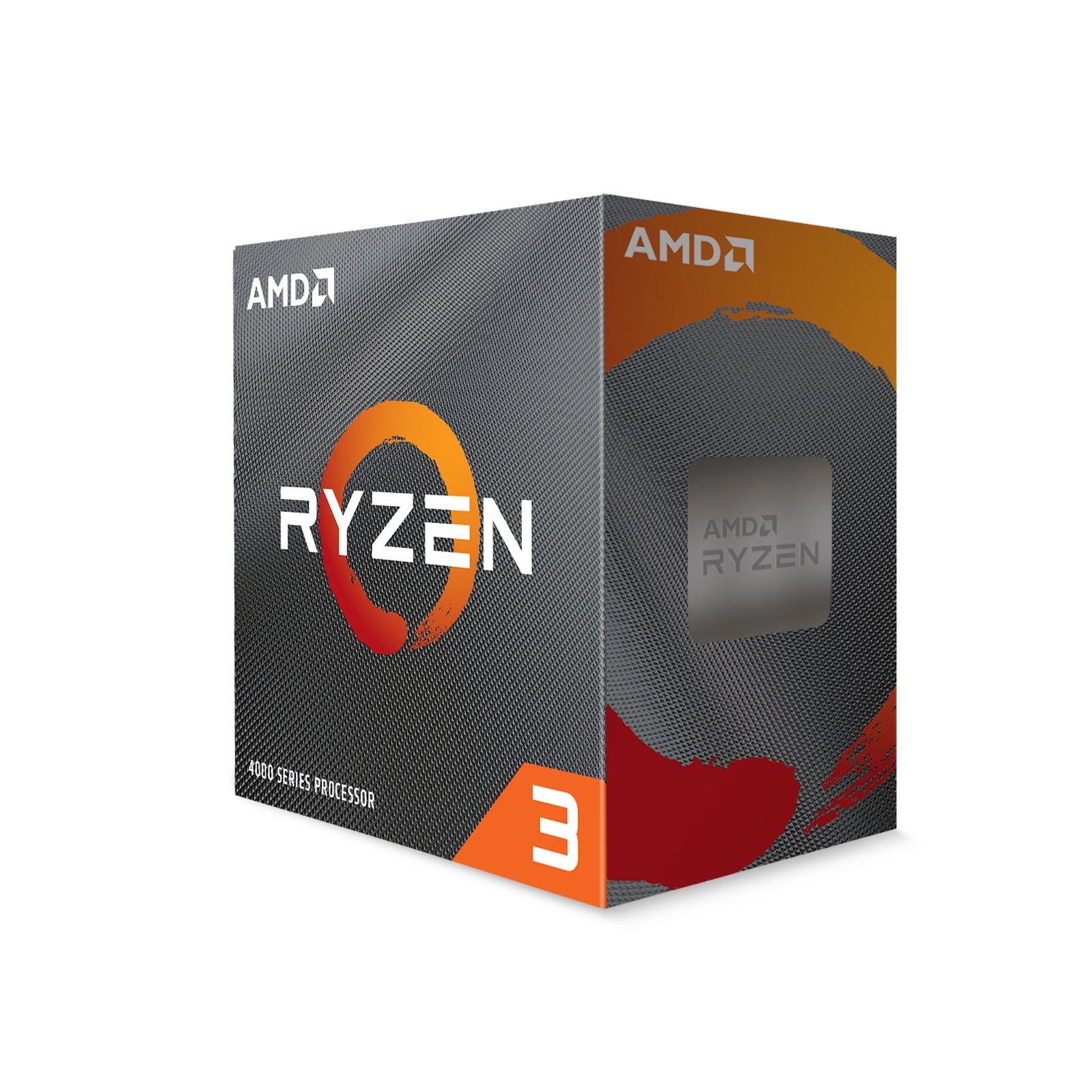 AMD Ryzen 3 4100 Quad-Core AM4 Processor 3.8GHz 65W Wraith Cooler