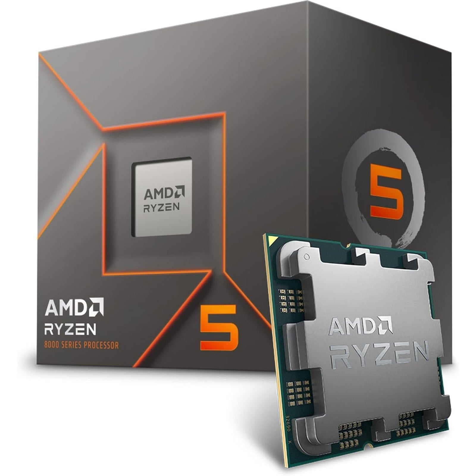 AMD Ryzen 5 8400F 6-Core AM5 Processor 4.7GHz Zen 4 Desktop CPU
