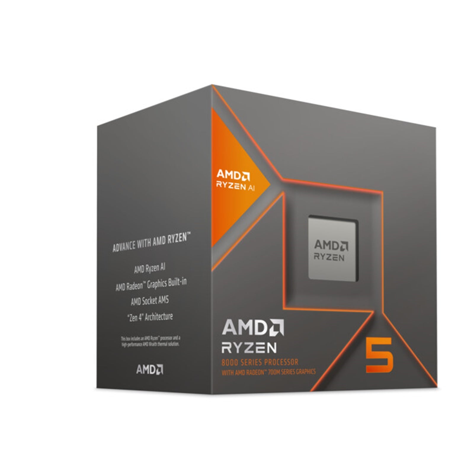AMD Ryzen 5 8600G 6-Core AM5 Processor 5.0GHz Radeon 760M Graphics