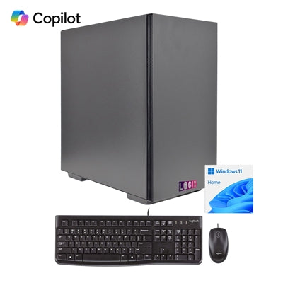 LOGIX i3 14th Gen Desktop PC 16GB RAM 500GB SSD WiFi 6 Windows 11