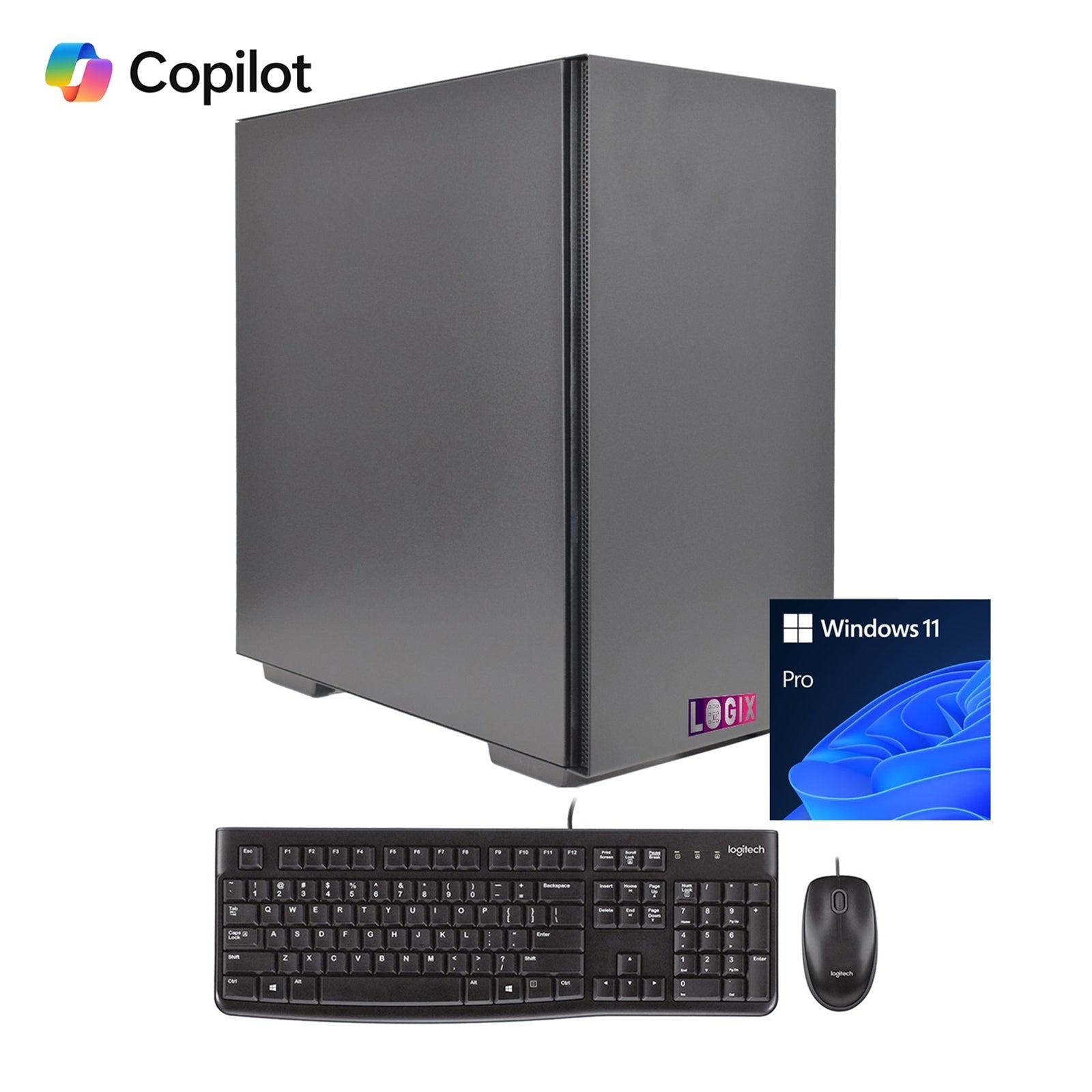 LOGIX i7-14700 Desktop PC | 32GB RAM, 1TB NVMe, WiFi 6, Win 11 Pro