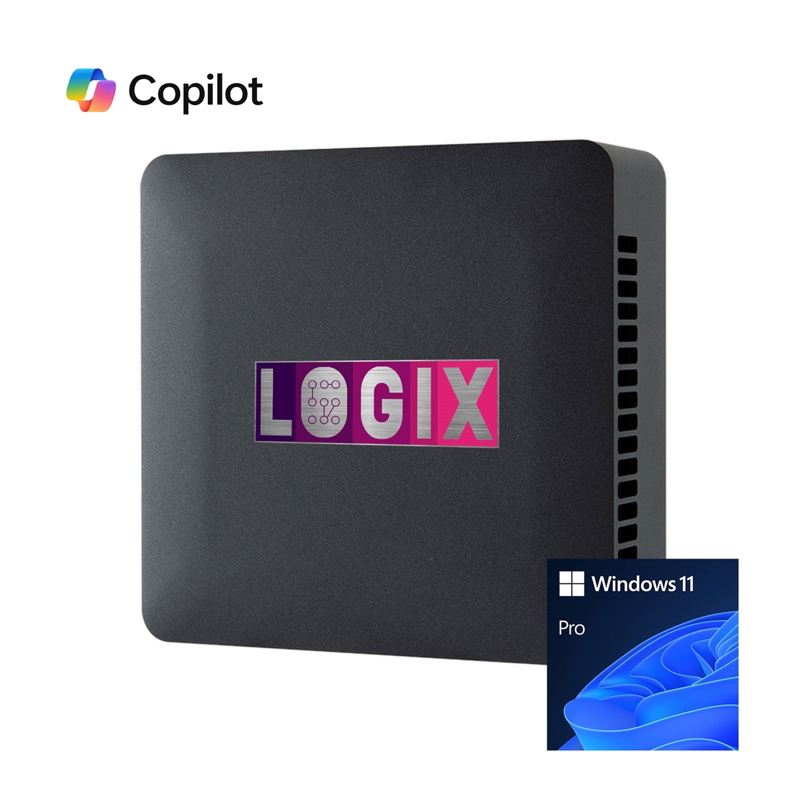 LOGIX Intel i5-1335U Mini PC 16GB RAM 500GB NVMe Windows 11 Pro