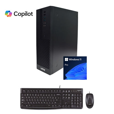 LOGIX i5-14400 SFF Business PC | 16GB RAM, 1TB NVMe, Win 11 Pro