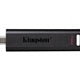 Kingston DTMAX/256GB DataTraveler Max 256GB USB-C USB Drive, USB3.2, Gen2, 1000MB/s, Black, Retail Boxed