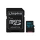 Kingston Canvas Select 128GB Micro SD UHS-I Flash Card with Adapter
