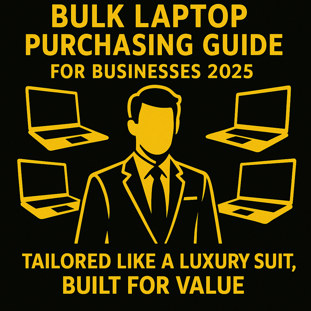 Bulk laptop purchasing guide for businesses 2025: tailored like a luxury suit, built for value