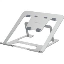 Fellowes Adjustable Laptop Riser Alumia Portable Laptop Stand Silver