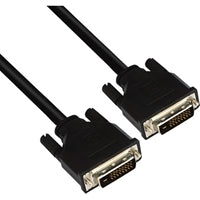VCOM DVI-D Male to Male Cable 3m Black Multi-Shield Copper Display