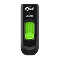 Team C141 64GB USB 2.0 Green USB Flash Drive