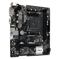 ASRock B450M-HDV R4.0 AM4 Micro-ATX Motherboard DDR4 64GB M.2 NVMe