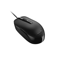Genius KM-160 Wired Keyboard Mouse Combo - Spill-Resistant UK Layout