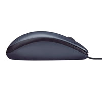 Logitech B100 Optical USB Mouse - 1000 DPI, 3-Button, Black
