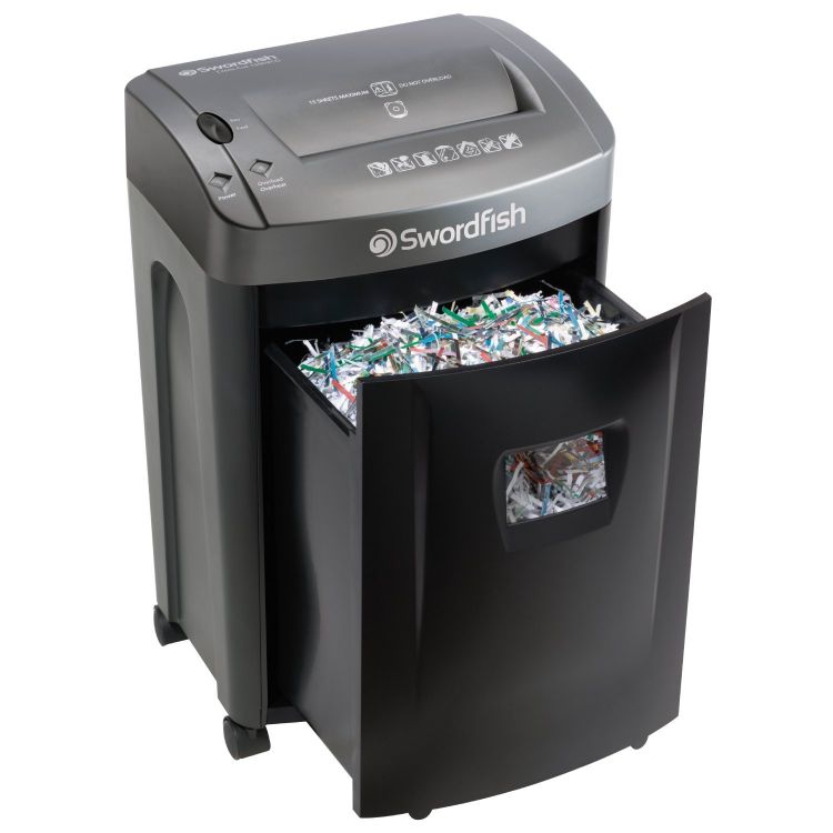 Swordfish 1500XCD Cross Cut Shredder