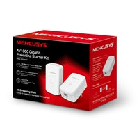 Mercusys MP500 AV1000 Gigabit Powerline Adapter Kit - UK Plug