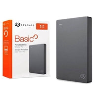 Seagate Basic 1TB Portable External Hard Drive USB 3.0 Black 2.5
