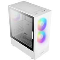 ANTEC NX410 White Mid Tower ATX Gaming Case - Tempered Glass ARGB