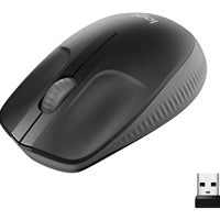 Logitech M190 Wireless Optical Mouse - 18-Month Battery, 1000 DPI