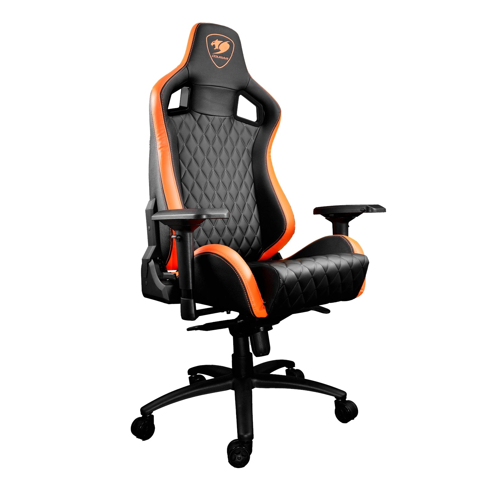 Cougar Armor S Gaming Chair - Steel Frame, 4D Armrests, PVC Leather