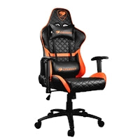 Cougar Armor One Gaming Chair - Steel Frame PVC Leather 120kg