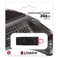 Kingston DataTraveler Exodia 256GB USB 3.2 Blk/Pink USB Flash Drive