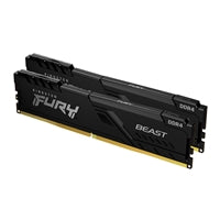 Kingston FURY Beast 16GB (2 x 8GB) 3200MHz DDR4 DIMM System Memory Black Heatsink