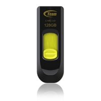 Team C145 128GB USB 3.0 Yellow USB Flash Drive