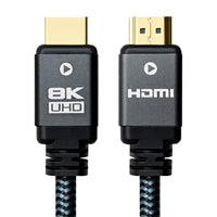 Prevo HDMI 2.1 Cable 2m - 8K 60Hz 4K 120Hz 48Gbps Gold-Plated