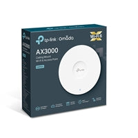 TP-Link Omada EAP650 AX3000 WiFi 6 Ceiling Mount Access Point PoE+