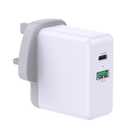 Prevo QC72 65W Dual-Port USB-C Wall Charger - PD 3.0 & QC 3.0