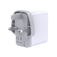 Prevo QC72 65W Dual-Port USB-C Wall Charger - PD 3.0 & QC 3.0