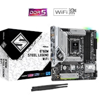 ASRock B760M Steel Legend WiFi Micro-ATX Motherboard DDR5 PCIe 5.0