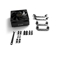 be quiet! Pure Rock LP 92mm Low-Profile CPU Cooler - 45mm, 100W TDP